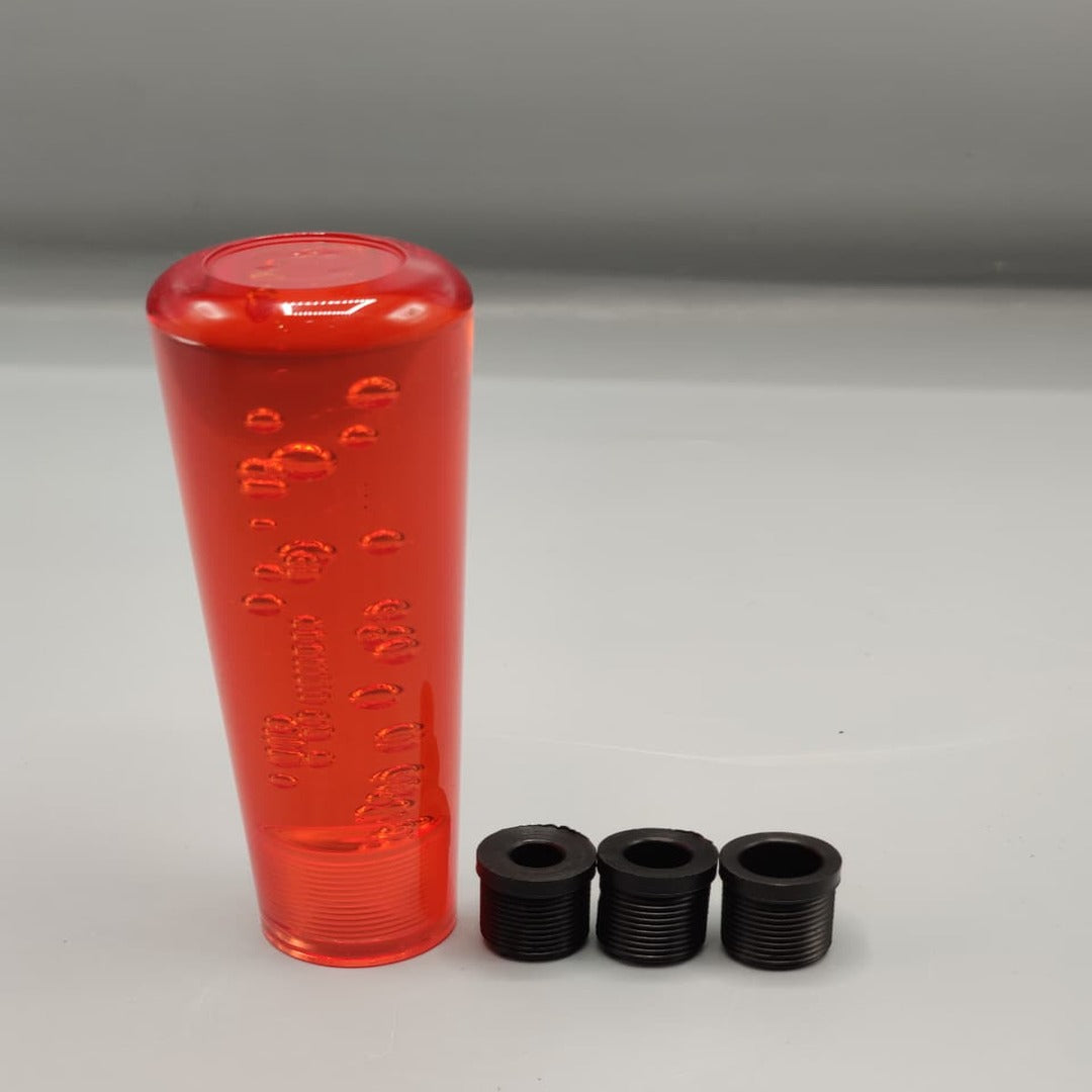 1 Pc Universal Crystal Red Shift Gear knob