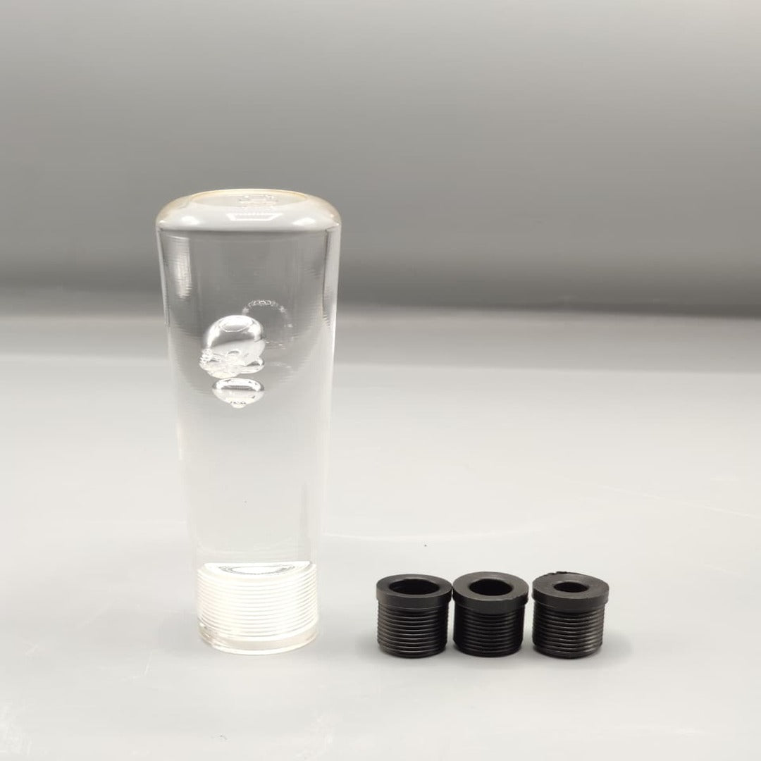 1 Pc Universal Crystal White Shift Gear knob