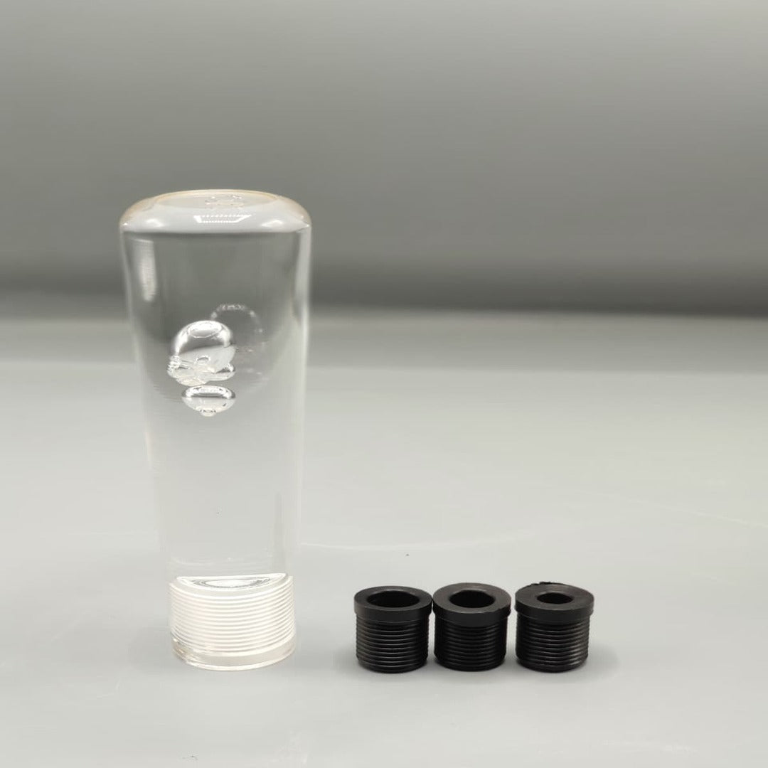 1 Pc Universal Crystal White Shift Gear knob