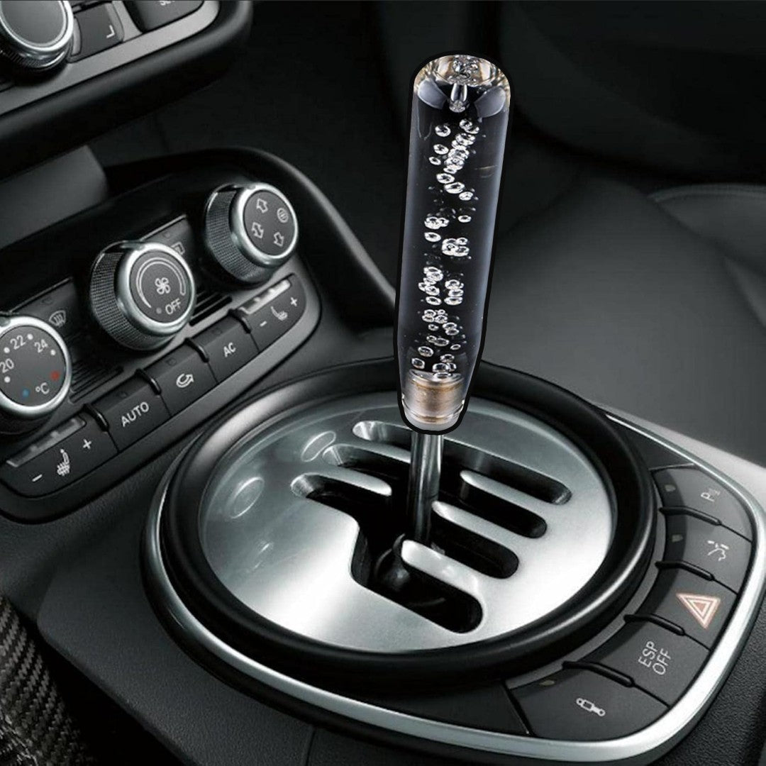 1 Pc Universal Crystal White Shift Gear knob
