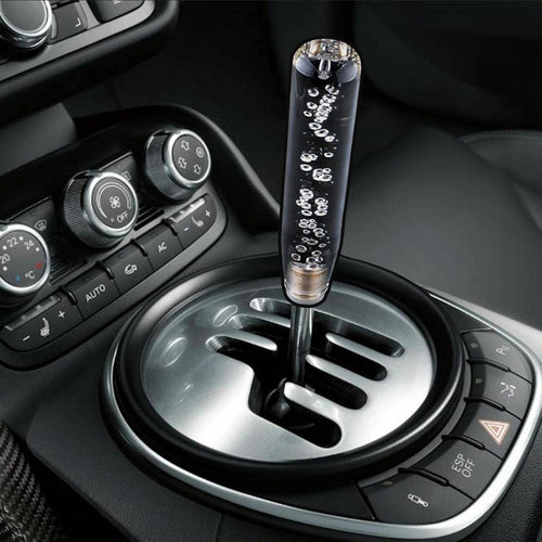 1 Pc Universal Crystal White Shift Gear knob