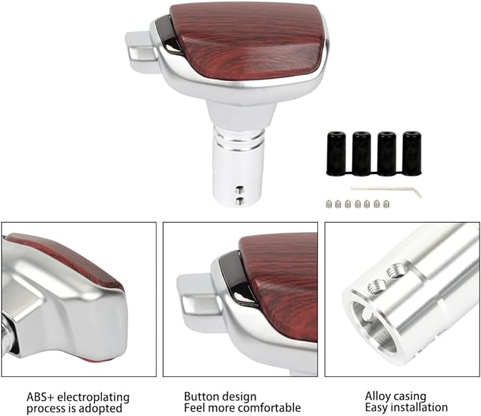 Universal Wooden Touch Shift Gear Knob