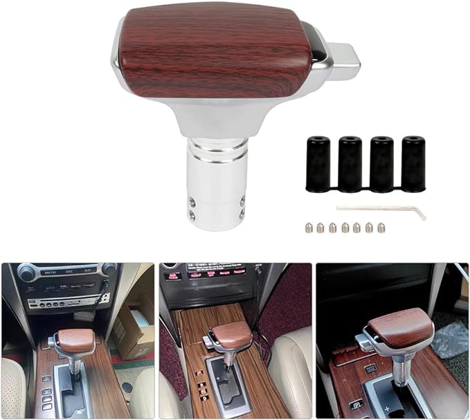 Universal Wooden Touch Shift Gear Knob
