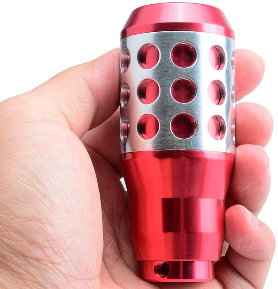Universal Aluminum Red Gear Knob