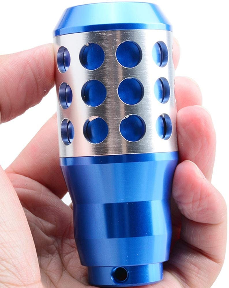 Universal Aluminum Blue Car Gear Shift Knob