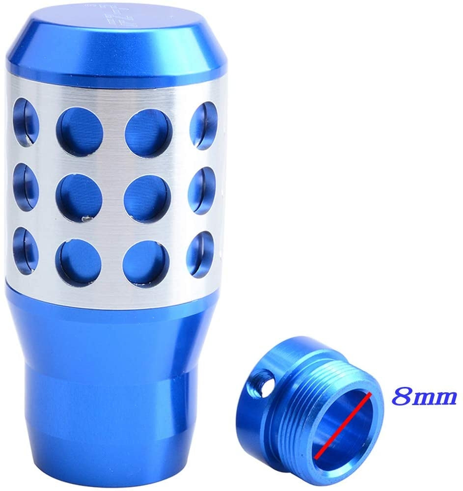 Universal Aluminum Blue Car Gear Shift Knob