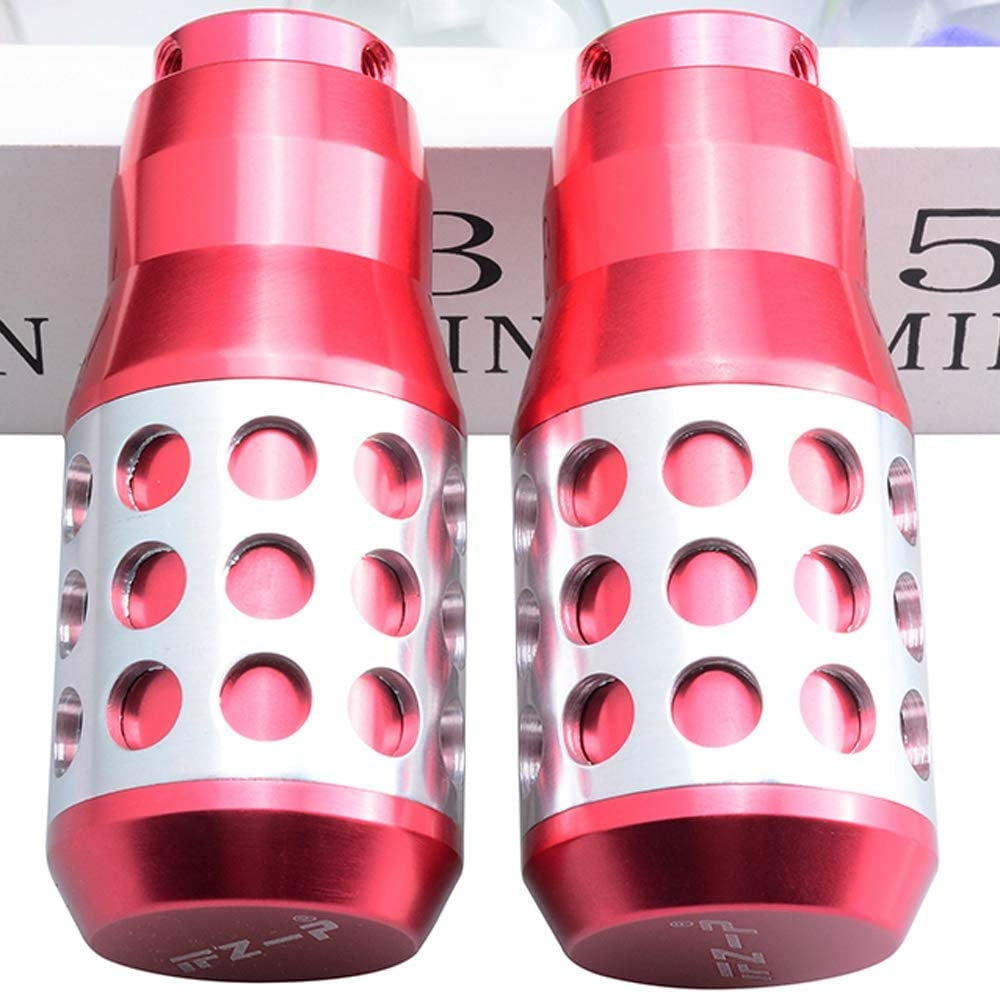 Universal Aluminum Red Gear Knob