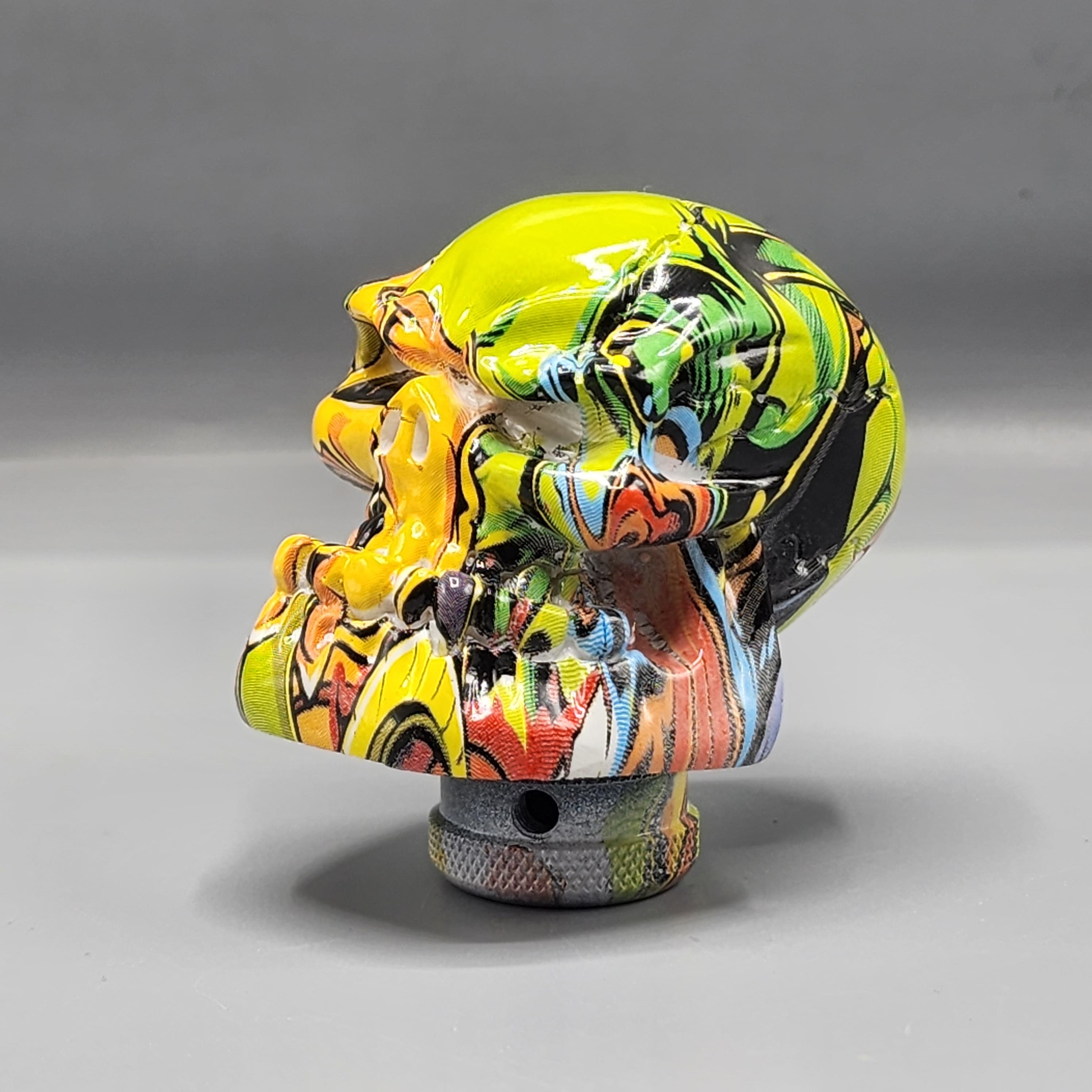 Universal Hydro Dip Skull Shift Gear Knob