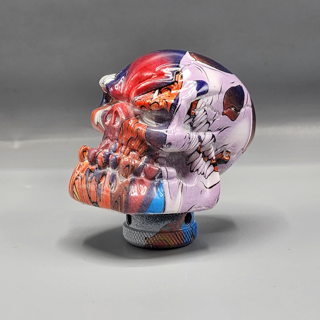 Universal Hydro Dip Skull Shift Gear Knob