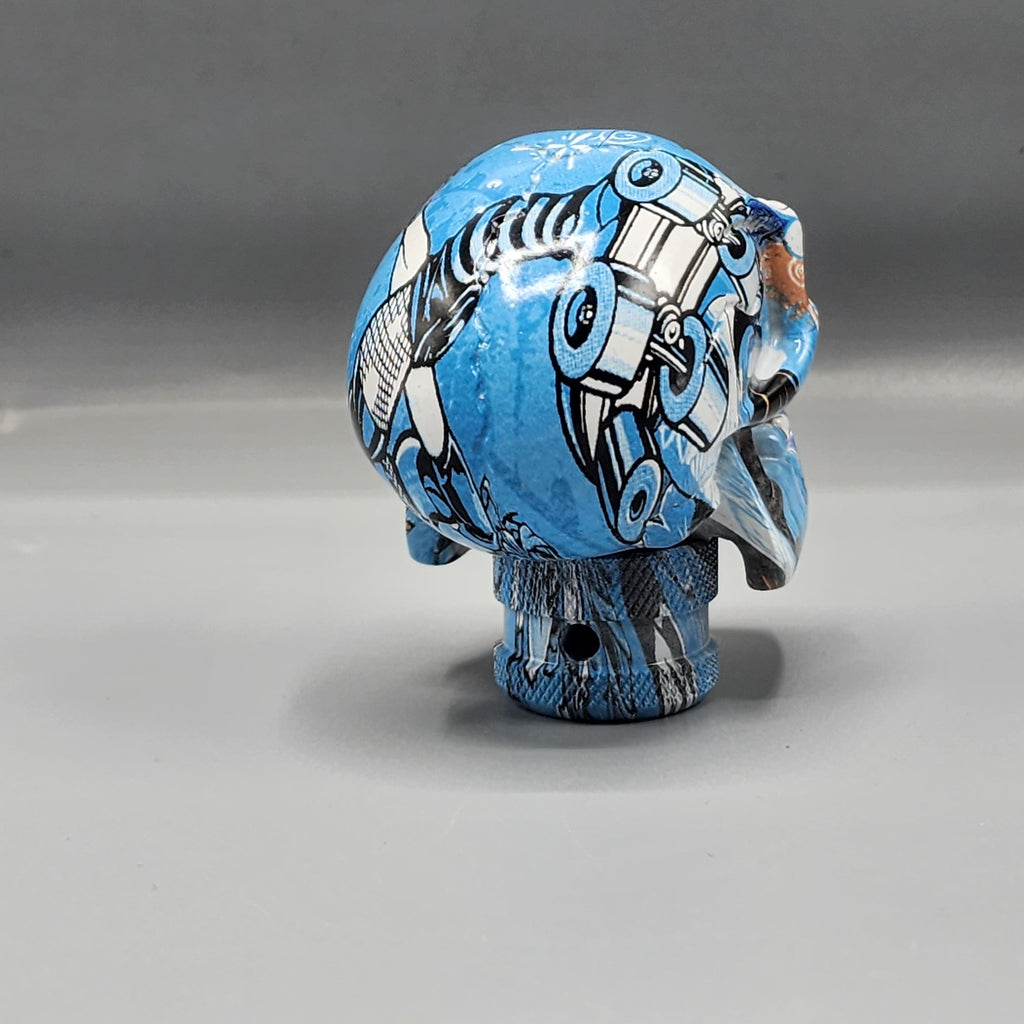 Universal Hydro Dip Skull Shift Gear Knob