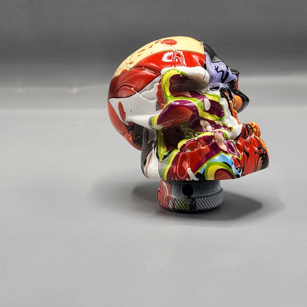 Universal Hydro Dip Skull Shift Gear Knob